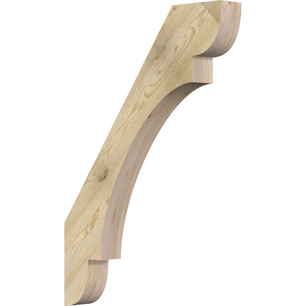 Ekena Millwork 4"W x 28"D x 40"H Olympic Rough Sawn Knee Brace, Douglas Fir BRC04X28X40OLY00RDF - main